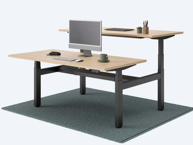 Desktopia Team - Schreibtisch für 2 Personen - 1