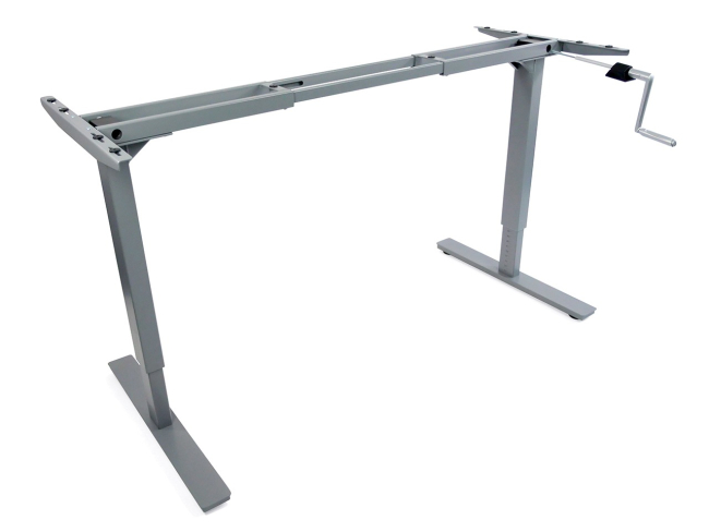 Desktopia Budget - Höhenverstellbarer Schreibtisch mit Kurbel - 6