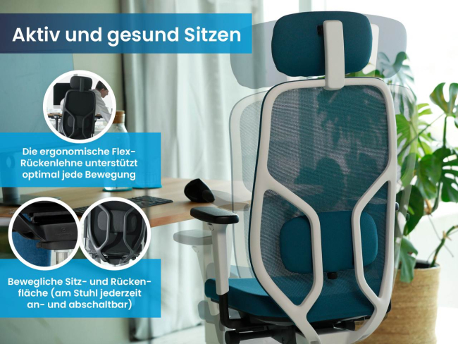 Ergotopia MasterBack Style: Ergonomischer Sitzkomfort der Spitzenklasse - 4